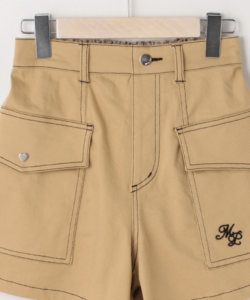 フラップポケットショートパンツ