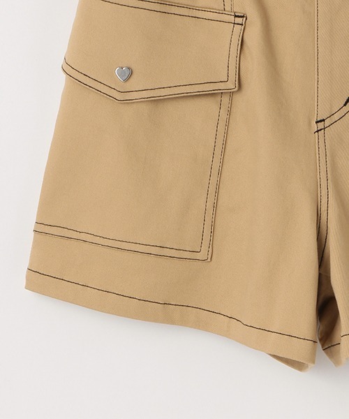 フラップポケットショートパンツ
