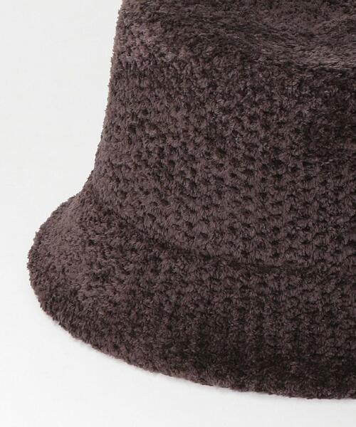 BEAUTY&YOUTH UNITED ARROWS（ビューティーアンドユースユナイテッドアローズ）の「ブークレ バケット ハット（ハット・レディース・ダークブラウン/ナチュラル・FREE）」の10枚目の写真