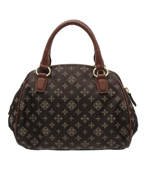 russet（ラシット）の「レザーパイピングミニボストンバッグ【business】（ボストンバッグ・レディース・ダークブラウン/サンドベージュ/グレー・FREE）」の7枚目の写真