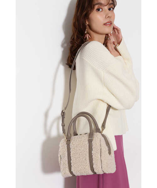 JILL STUART(ジルスチュアート)の「◆クララバック(ショルダーバッグ・レディース・ブラウン/ベージュ・フリ-)」の7枚目の写真