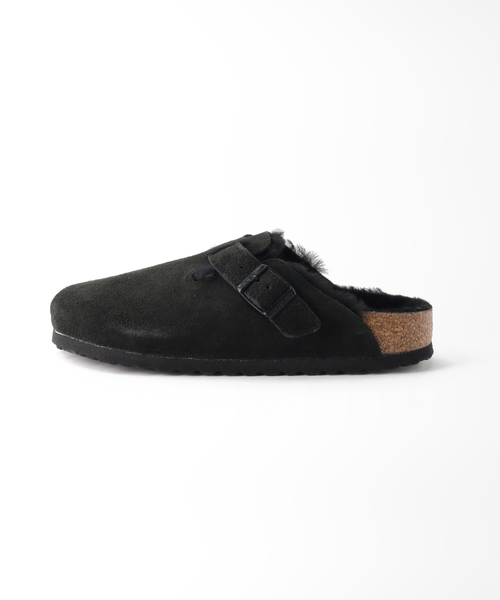 U by SPICK&SPAN（ユーバイスピックアンドスパン）の「【BIRKENSTOCK / ビルケンシュトック】 Boston VL LAF Black（サンダル・レディース・ブラック・38/36/37）」の2枚目の写真