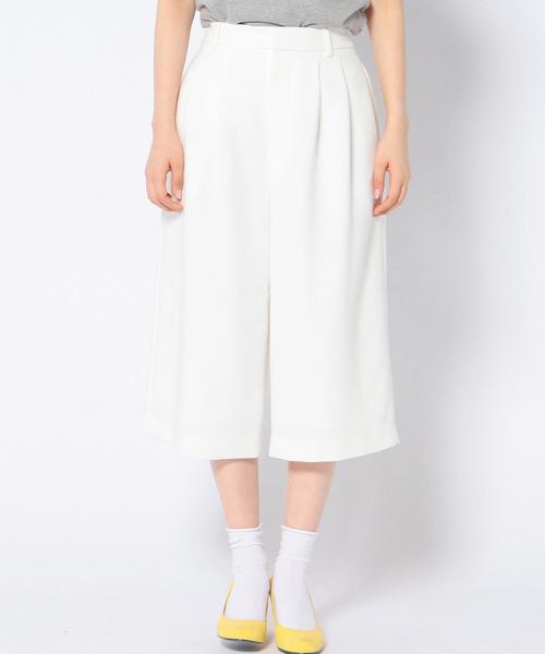 Another Edition(アナザーエディション)の「ライトスポンジクロス6分丈2/ AEBC ライトスポンジクロス 6ブⅡ(その他パンツ・レディース・オフホワイト/ブラック・SMALL/MEDIUM)」の4枚目の写真