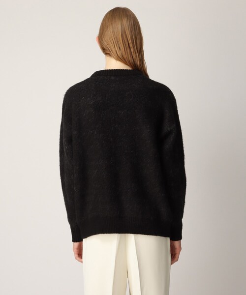 tk.TAKEO KIKUCHI(ティーケータケオキクチ)の「◆【洗える】ガーベラシャギーニット(ニット/セーター・メンズ・ホワイト系6/ブラック系3・01/02/03)」の5枚目の写真