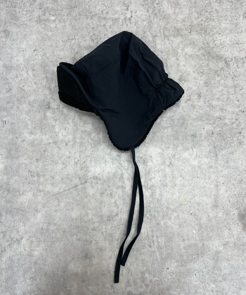 CIAOPANIC（チャオパニック）の「ボアフライトキャップ（キャップ・メンズ・オフホワイト/ブラック・FREE）」の5枚目の写真