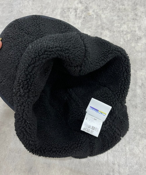 CIAOPANIC（チャオパニック）の「ボアフライトキャップ（キャップ・メンズ・オフホワイト/ブラック・FREE）」の6枚目の写真