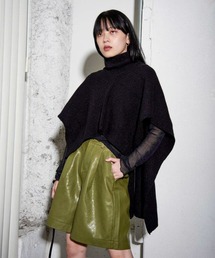 Y/lim | Y/lim ネックウォーマーケープベスト(ベスト)