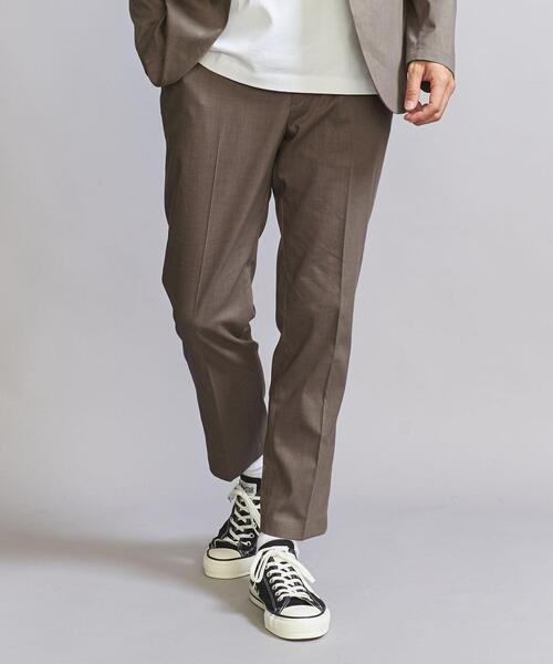 beauty＆youth TORAY DRY/PEノープリーツアンクルパンツ BEAUTY&YOUTH UNITED ARROWS（ビューティーアンドユース