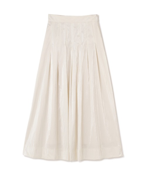 N.(N. Natural Beauty Basic)(エヌエヌナチュラルビューティーベーシック)の「◆メタリックフレアスカート(スカート・レディース・ホワイト/ライラック・MEDIUM)」の15枚目の写真