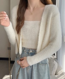 DAY CLOSET(�f�C �N���[�[�b�g)�́ynon-no1.2���������f��/�A���T���u���z�����V���[�g�䃊�u�V���M�[�j�b�g�{�����J�[�f�B�K��+�L���~�\�[�� 2�_�Z�b�g ���f�B�[�X(�A���T���u��)