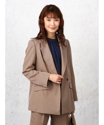 Perfect Suit FActory | SPALDING(SET-A) Ｗ前ジャケットBOXシルエット(スーツジャケット)