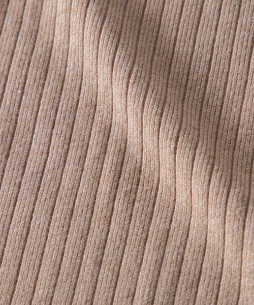 OLUPIC（オルピック）の「OLUPIC/【WEB限定】レースアップニットスカート（スカート・レディース・ベージュ/ブラック/アイボリー・FREE）」の9枚目の写真