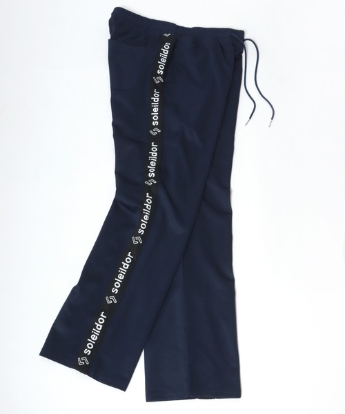 Salong hameu(サロン ハミュー)の「ロゴサイドラインテープ ジャージパンツ/イージーパンツ/トラックパンツ メンズ レディース ユニセックス(その他パンツ・メンズ・ネイビー/ブラック/チャコールグレー・M/L/LL)」の6枚目の写真