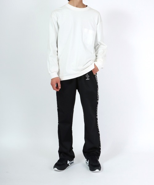 Salong hameu(サロン ハミュー)の「ロゴサイドラインテープ ジャージパンツ/イージーパンツ/トラックパンツ メンズ レディース ユニセックス(その他パンツ・メンズ・ネイビー/ブラック/チャコールグレー・M/L/LL)」の21枚目の写真