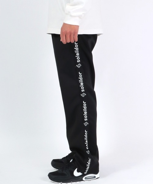 Salong hameu(サロン ハミュー)の「ロゴサイドラインテープ ジャージパンツ/イージーパンツ/トラックパンツ メンズ レディース ユニセックス(その他パンツ・メンズ・ネイビー/ブラック/チャコールグレー・M/L/LL)」の16枚目の写真
