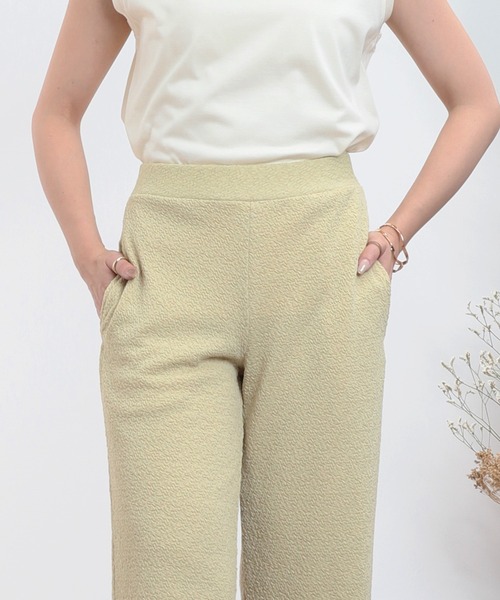 mil(ミル)の「シボジャガードパンツ(その他パンツ・レディース・アイボリー/ブラック/イエロー系その他・XS/S/M)」の13枚目の写真
