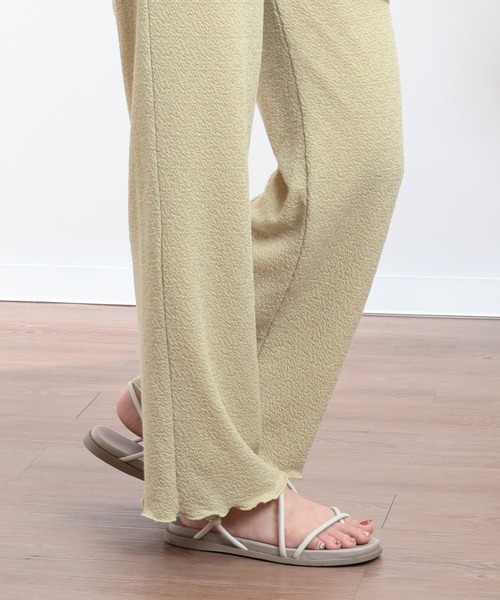 mil(ミル)の「シボジャガードパンツ(その他パンツ・レディース・アイボリー/ブラック/イエロー系その他・XS/S/M)」の16枚目の写真