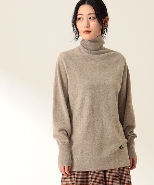 INSCRIRE / カシミヤ タートルネックニット 