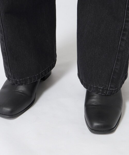 tk.TAKEO KIKUCHI(ティーケータケオキクチ)の「◆ツイストフレアデニムパンツ(デニムパンツ・メンズ・ブラック系3/ネイビー系3・02/03)」の15枚目の写真