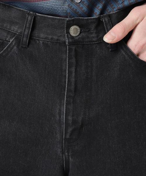 tk.TAKEO KIKUCHI(ティーケータケオキクチ)の「◆ツイストフレアデニムパンツ(デニムパンツ・メンズ・ブラック系3/ネイビー系3・02/03)」の8枚目の写真