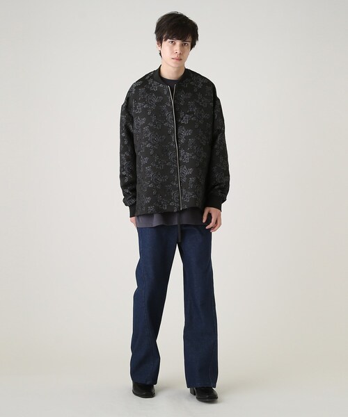 tk.TAKEO KIKUCHI(ティーケータケオキクチ)の「◆ツイストフレアデニムパンツ(デニムパンツ・メンズ・ブラック系3/ネイビー系3・02/03)」の13枚目の写真