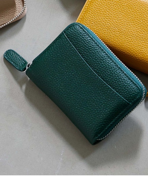 KOBE LETTUCE（コウベレタス）の「スキミング防止カード収納ミニ財布（財布・レディース・ブラック/オフホワイト/イエロー/グリーン・FREE）」の3枚目の写真