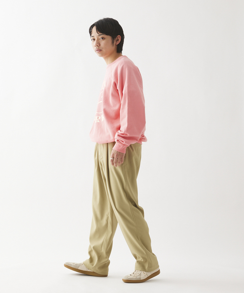 JOURNAL STANDARD relume(ジャーナルスタンダード レリューム)の「【BIG ALLIED / ビック アライド】キャンバス1タック ワークパンツ(その他パンツ・メンズ・ベージュ/グリーン/ブルー系その他/サックスブルー・MEDIUM/LARGE)」の5枚目の写真