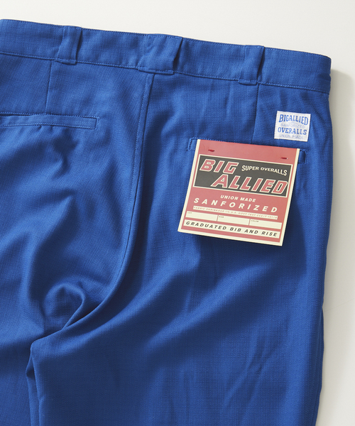 JOURNAL STANDARD relume(ジャーナルスタンダード レリューム)の「【BIG ALLIED / ビック アライド】キャンバス1タック ワークパンツ(その他パンツ・メンズ・ベージュ/グリーン/ブルー系その他/サックスブルー・MEDIUM/LARGE)」の12枚目の写真