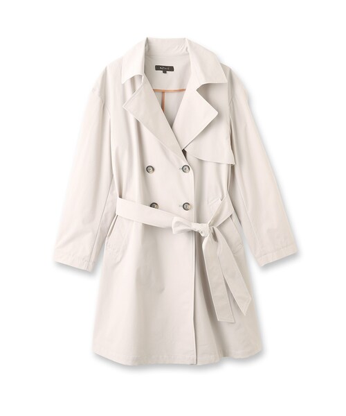 Reflect（リフレクト）の「【撥水】ライティトレンチコート（トレンチコート・レディース・ネイビー/ライトベージュ・11/09/13/07/05/15 ）」の18枚目の写真