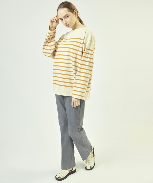 RNA-N(アールエヌエーエヌ)の「R4071 E/Cツイルセンタープレスパンツ(スラックス・レディース・ブラック/グレー/ネイビー・SMALL/MEDIUM)」の22枚目の写真