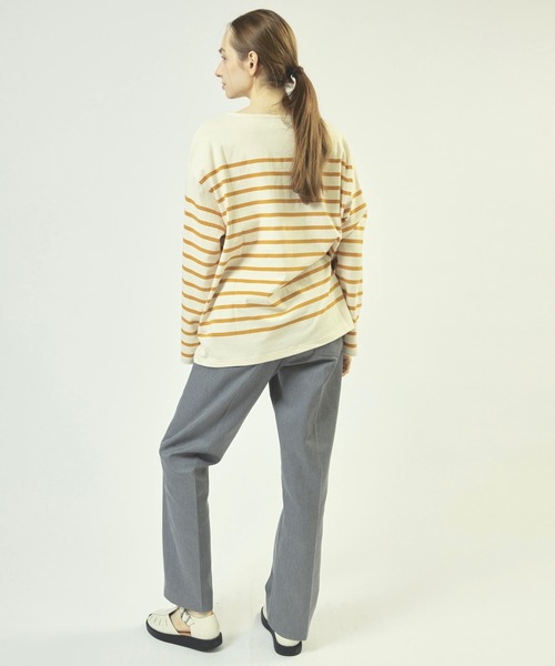 RNA-N(アールエヌエーエヌ)の「R4071 E/Cツイルセンタープレスパンツ(スラックス・レディース・ブラック/グレー/ネイビー・SMALL/MEDIUM)」の21枚目の写真