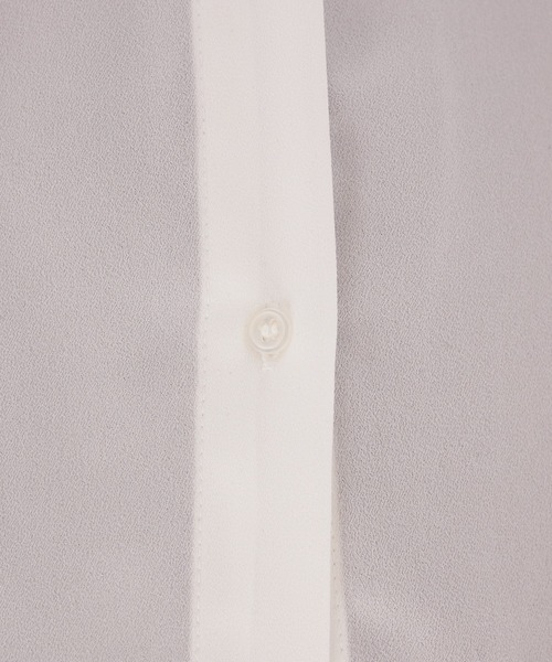 abahouse mavie（アバハウスマヴィ）の「ジョーゼットボウタイブラウス（シャツ/ブラウス・レディース・ホワイト/サックスブルー/ダークネイビー・フリー）」の12枚目の写真