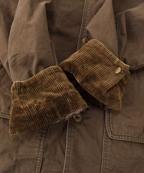 VINTAGE（ヴィンテージ）の「【ヴィンテージ古着】ROUNDTREE & YORKE チョアコート カバーオール コットンジャケット（カバーオール・メンズ・ブラウン・LARGE）」の6枚目の写真