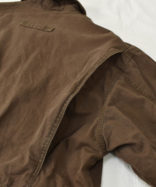 VINTAGE（ヴィンテージ）の「【ヴィンテージ古着】ROUNDTREE & YORKE チョアコート カバーオール コットンジャケット（カバーオール・メンズ・ブラウン・LARGE）」の10枚目の写真