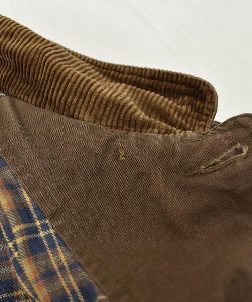 VINTAGE（ヴィンテージ）の「【ヴィンテージ古着】ROUNDTREE & YORKE チョアコート カバーオール コットンジャケット（カバーオール・メンズ・ブラウン・LARGE）」の15枚目の写真