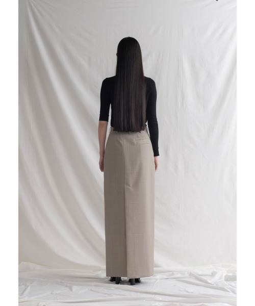TARO HORIUCHI（タロウ ホリウチ）の「Back Open Skirt