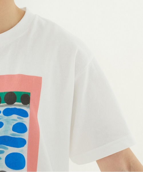 yuni プリントTシャツ 楽ギフ_のし宛書】 yuni（ユニ ）の「○Holiday プリント T