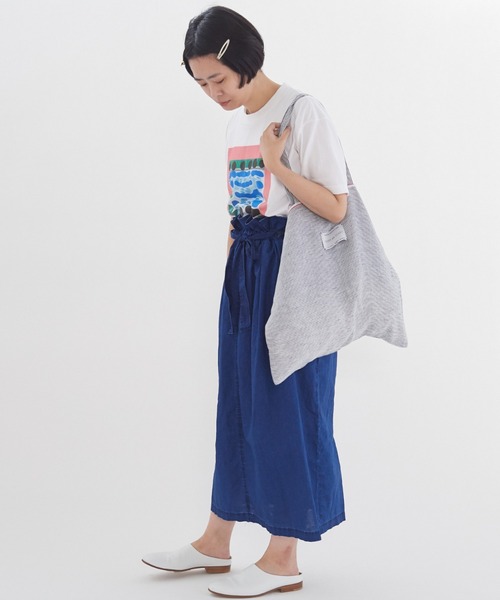 yuni（ユニ ）の「コットン プリント Tシャツ（Tシャツ
