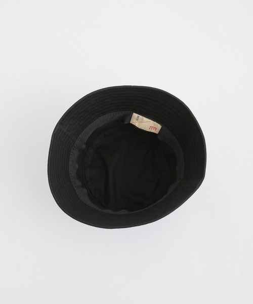 NANO universe（ナノユニバース）の「LB.04/ベル型ツイルバケットハット（ハット・レディース・クリーム/ブラック/ベージュ・FREE）」の9枚目の写真