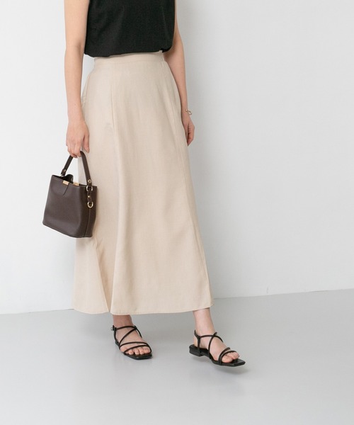 menue（メヌエ）の「スクエアトゥ華奢ストラップサンダル（サンダル・レディース・ペールイエロー/アイボリー/ダークブラウン/ベージュ/ブルー/ブラック・LL/S/XS/M/3L/L）」の8枚目の写真