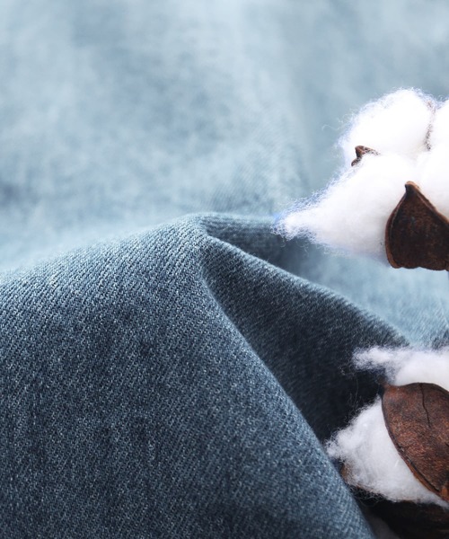 n'OrLABEL(ノアールレーベル)の「『コットンデニムジップアップパーカー』(デニムジャケット・レディース・インディゴブルー/ブルー・1/2)」の15枚目の写真