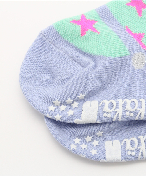 fafa（フェフェ）の「MISHA | ベビーソックス（ソックス/靴下・キッズ・ミント/ピンク・S/M）」の4枚目の写真