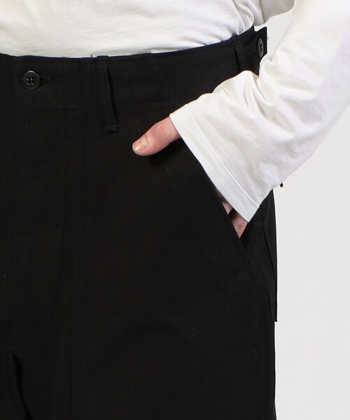 TUKI（ツキ）の「TUKI BAKER PANTS コットン ベイカーパンツ（その他パンツ・メンズ・ブラック・1）」の10枚目の写真