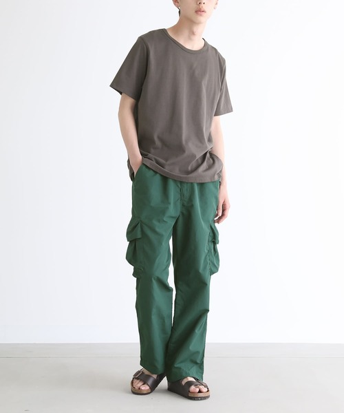 n'OrLABEL(ノアールレーベル)の「『ベーシック半袖Tシャツ』(Tシャツ/カットソー・メンズ・チャコール/ブラック/オフホワイト/ダークベージュ/パープル・XL/L/M)」の20枚目の写真
