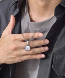 STYLE NUMBER（スタイルナンバー）の「【 STYLE NUMBER / スタイルナンバー 】 スクエア トップ ネックレス（ネックレス）」