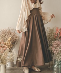 Ambre Neige | ハイウエストボリュームスカート／【WEB/EC限定商品】(スカート)