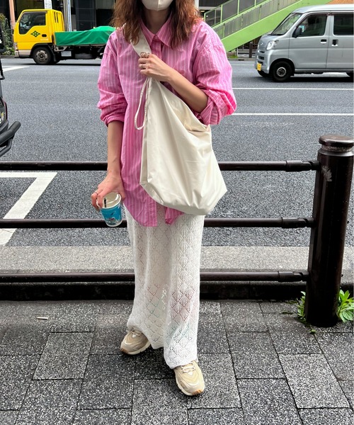 feepur(フェピュール)の「ドローコード2wayショルダーバッグ(ショルダーバッグ・レディース・ブラック/ブルー/アイボリー・FREE)」の8枚目の写真