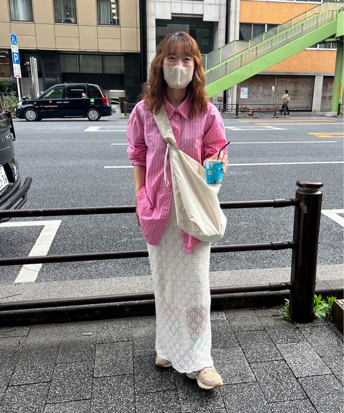 feepur(フェピュール)の「ドローコード2wayショルダーバッグ(ショルダーバッグ・レディース・ブラック/ブルー/アイボリー・FREE)」の5枚目の写真