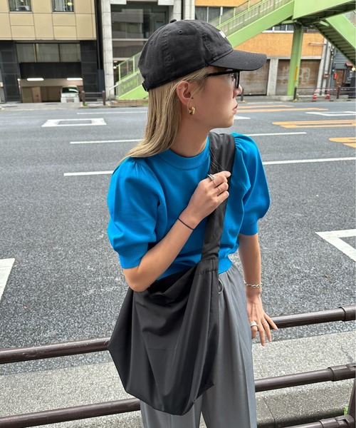 feepur(フェピュール)の「ドローコード2wayショルダーバッグ(ショルダーバッグ・レディース・ブラック/ブルー/アイボリー・FREE)」の11枚目の写真