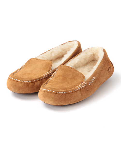 Ray BEAMS（レイビームス）の「UGG Australia / "Ansley" モカシン（モカシン/デッキシューズ・レディース・ワイン/ライトグレー/ライトブラウン・8/6/7/5）」の8枚目の写真